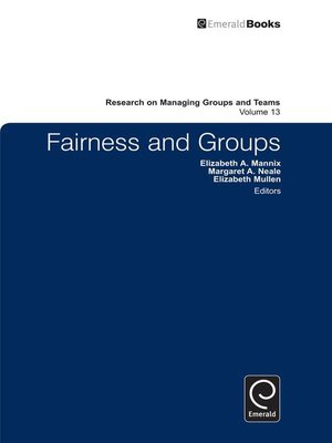 cover image of Research on Managing Groups and Teams, Volume 13